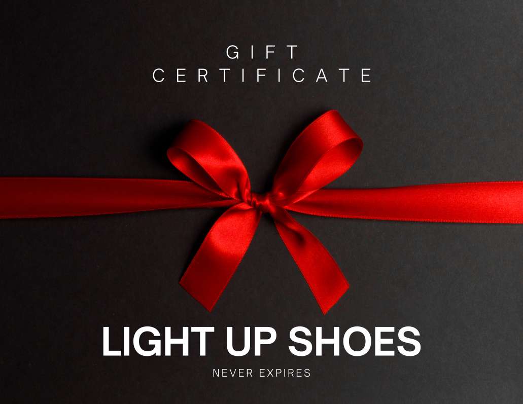 Light Up Shoes Gift Card